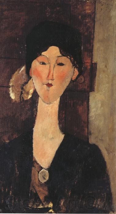Amedeo Modigliani Beatrice Hasting in Front of a Door (mk39) Germany oil painting art